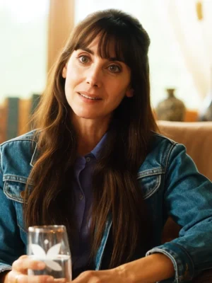Alison Brie Together Blue Denim Jacket