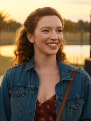 Annalise Basso The Life of Chuck Denim Jacket
