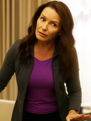 Charlotte Goldenblatt And Just Like That S03 Track Jacket