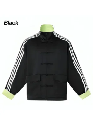 Chinese New Year 2025 Tang Track Black Jacket