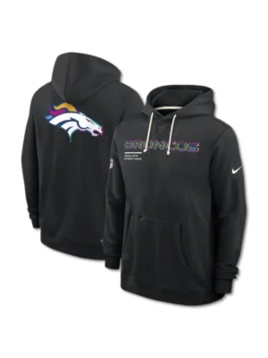Denver Broncos 2025 Black Crucial Catch Hoodie