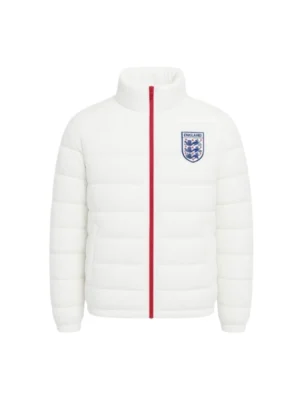 England Lionesses White Puffer Jacket