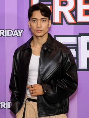 Freakier Friday Manny Jacinto Black Jacket