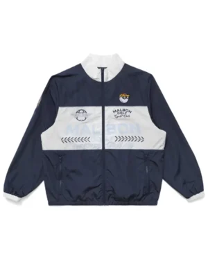 Malbon Golf Jacket Blue