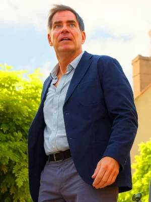 Michael Weatherly NCIS Tony and Ziva Blazer