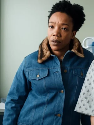 Naomi Ackie Sorry Baby Denim Jacket