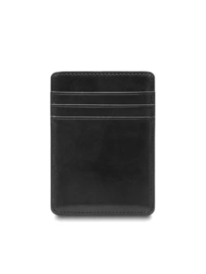 Nappa Vitello Bifold Wallet With Card Black