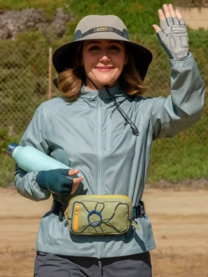 Platonic Rose Byrne Blue Jacket