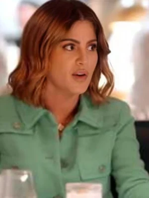 Real Housewives of Miami S7 Stephanie Shojaee Green Jacket