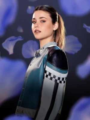 Culpa Tuya 2024 Nicole Wallace Leather Jacket