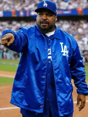 Ice Cube Dodgers Blue Jacket
