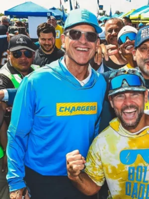 Jim Harbaugh Angeles Chargers Hoodie