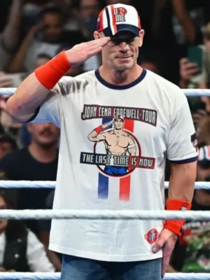 John Cena Farewell Tour 2025 Lyon White T Shirt