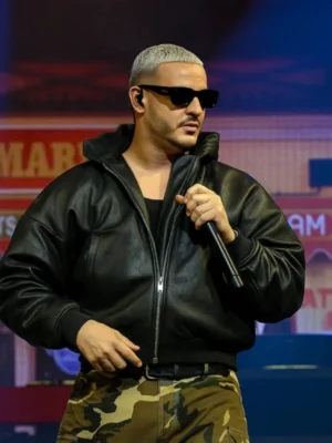 MTV Video Music Awards 2025 DJ Snake Black Leather Jacket