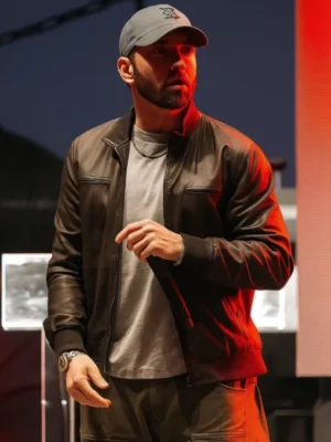 New York The Rooftop Eminem Leather Jacket