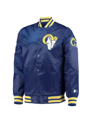 Royal Los Angeles Rams Retro The Diamond Jacket