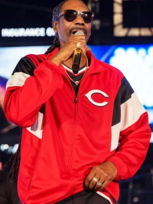 Snoop Dogg Cincinnati Red Track Jacket