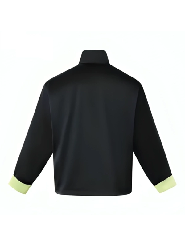 Chinese New Year Tang Track Black Jacket